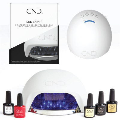 cnd shellac uv lamp starter kit